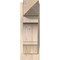Ekena Millwork Balboa Arts & Crafts Smooth Outlooker, Douglas Fir, 7 1/2"W x 14"D x 22"H OUT08X14X22BOA03SDF - alternate 2